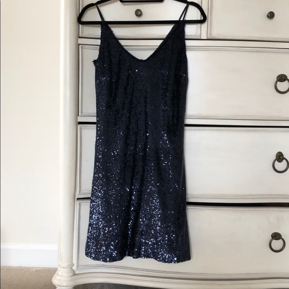 W by Worth short sequin cocktail dress